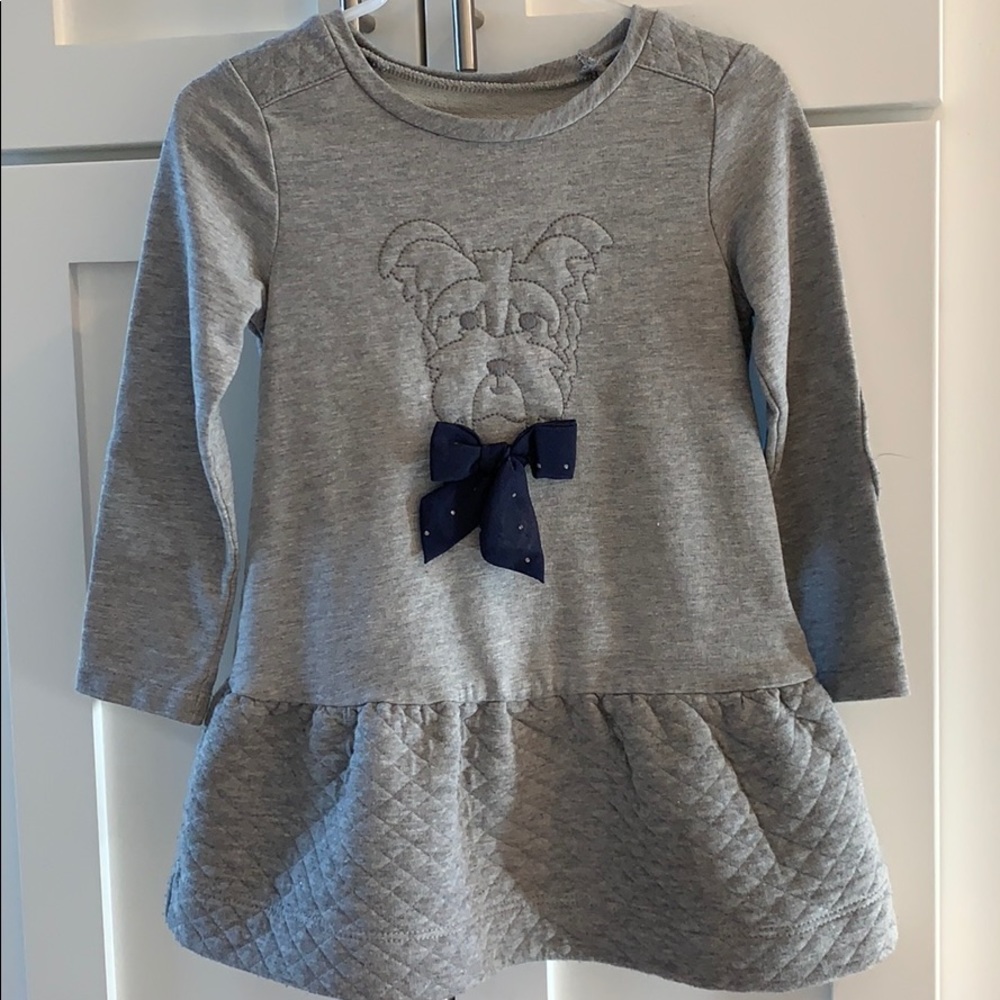Mayoral dog dress w/ tights - EUC 3T